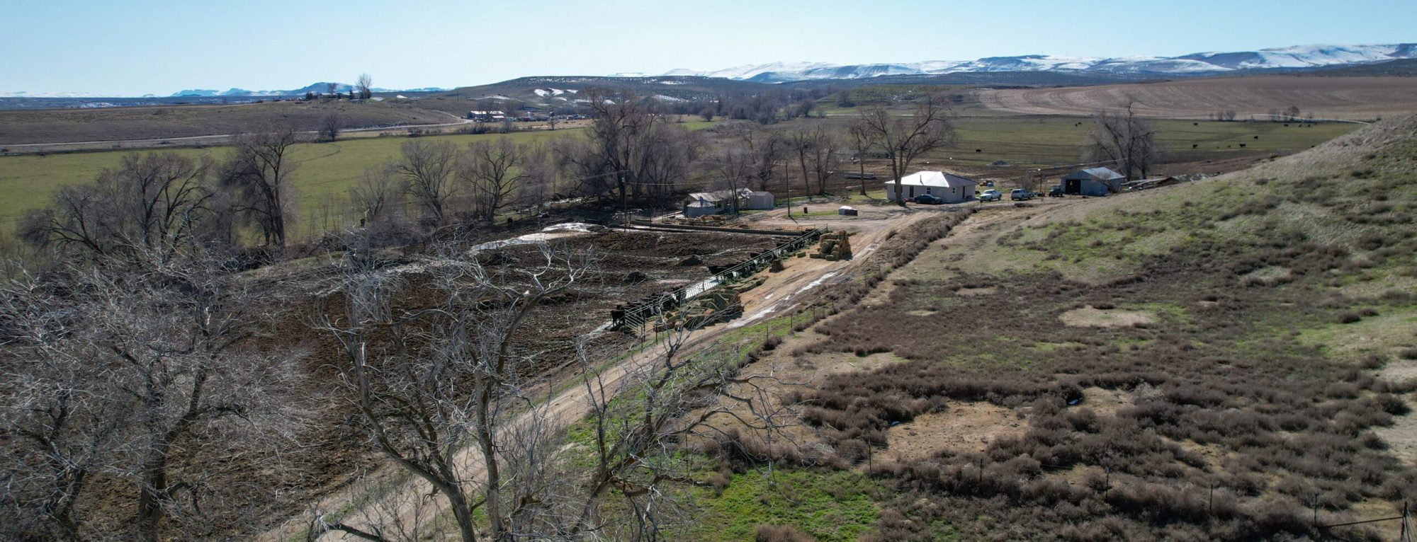 Adrian Cattle Ranch Aerial Overview