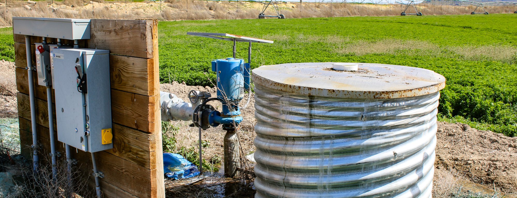 Homedale Alfalfa Farm - Irrigation equipment